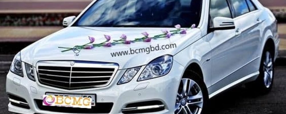 Classic car rent in Dhaka Bangladesh BCMG Ltd provide Mercedes Benz car rental for Wedding in Dhaka