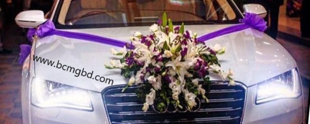 WEDDING car rental service in Gulshan Dhaka Bangladesh Hire a wedding car in Bangladesh