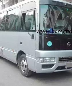 Nissan Civillian AC Minibus On Rental Dhaka To Across Bangladesh